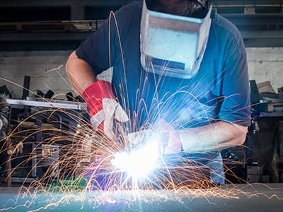Welding Helmets & Gloves